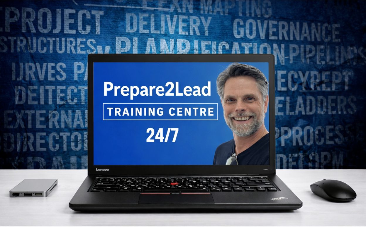 Prepare2Lead Training Centre available 24 hours a day 7 days a week. Online project management training and certification