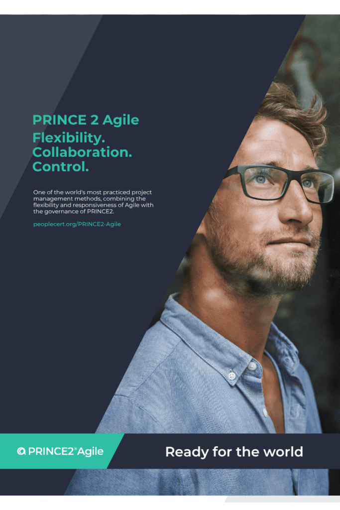 Agile certification. Combining PRINCE2 governance with agile delivery. Available through Prepare2Lead.