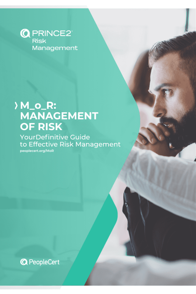 M_o_R 4 Management of Risk certification. Available through Prepare2Lead a PeopleCert Accredited Training Organisation.